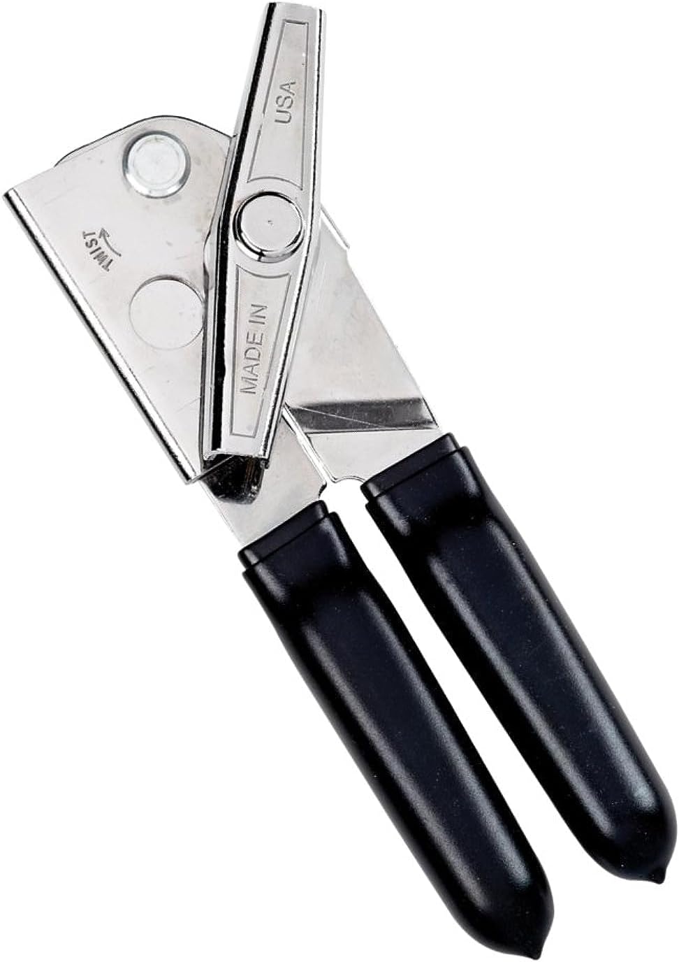 EZ-DUZ-IT 3028 Deluxe Can Opener with Grips, Black