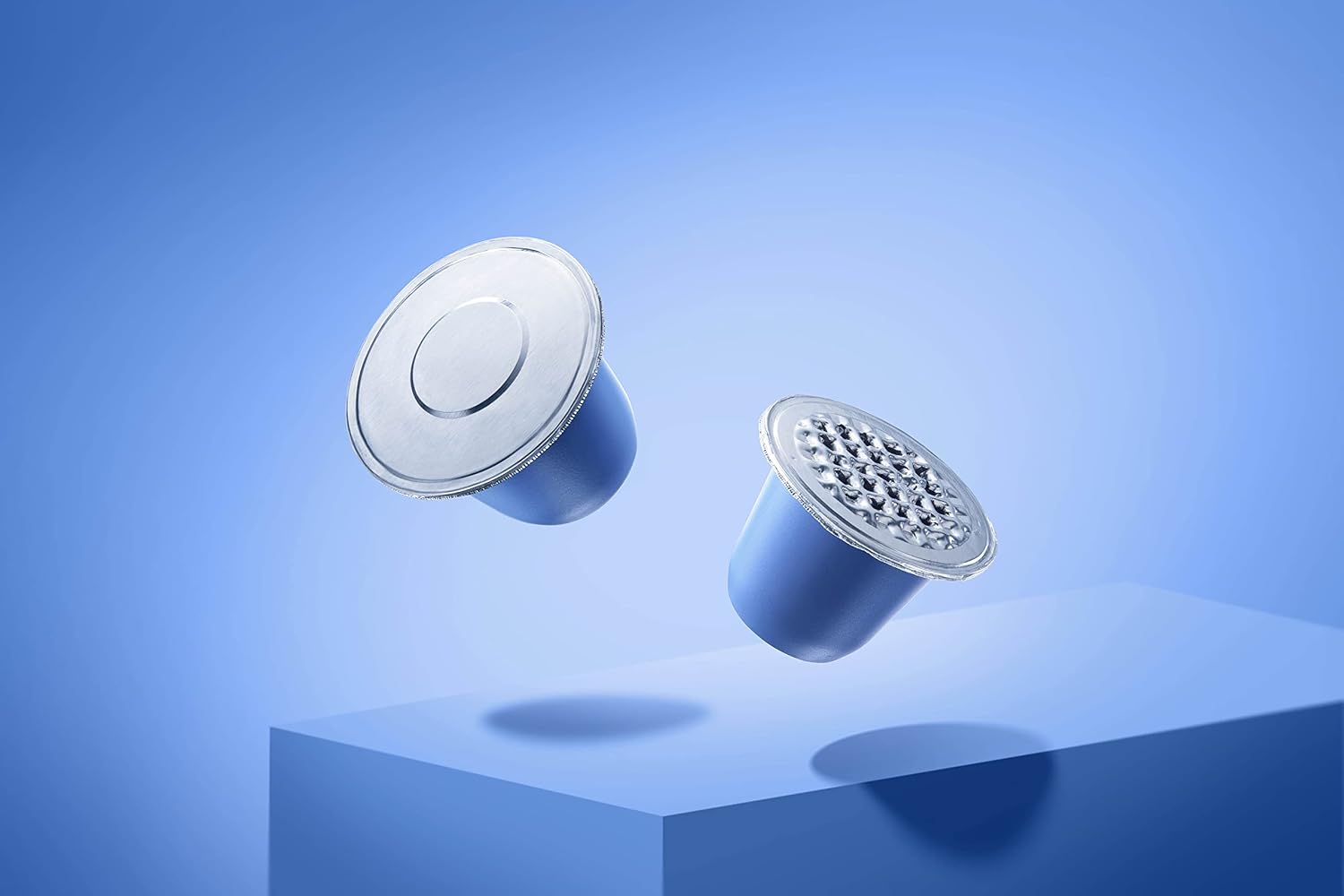 Reusable Nespresso Pods - Patented Sealing System, No Glue - Made in Holland - 25% More Coffee - 2 Capsules, 100 Foil Lids, Sealer & Spoon - BPA-Free