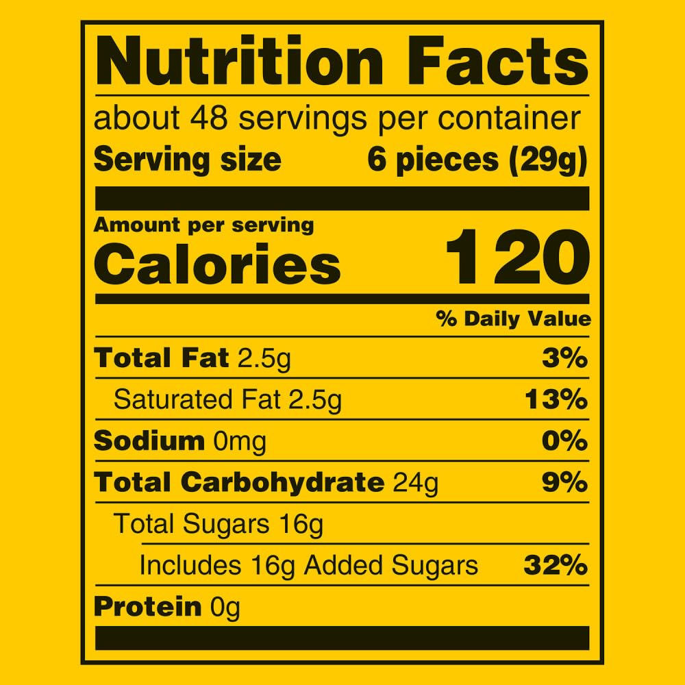 STARBURST Original Full Size Fruit Chews Chewy Candy Bulk 36 Packs, 2.07 oz | Soft fruit chews in full size packs, great for birthdays, desserts, road trips and pantry snacking, lunch box, bulk candy