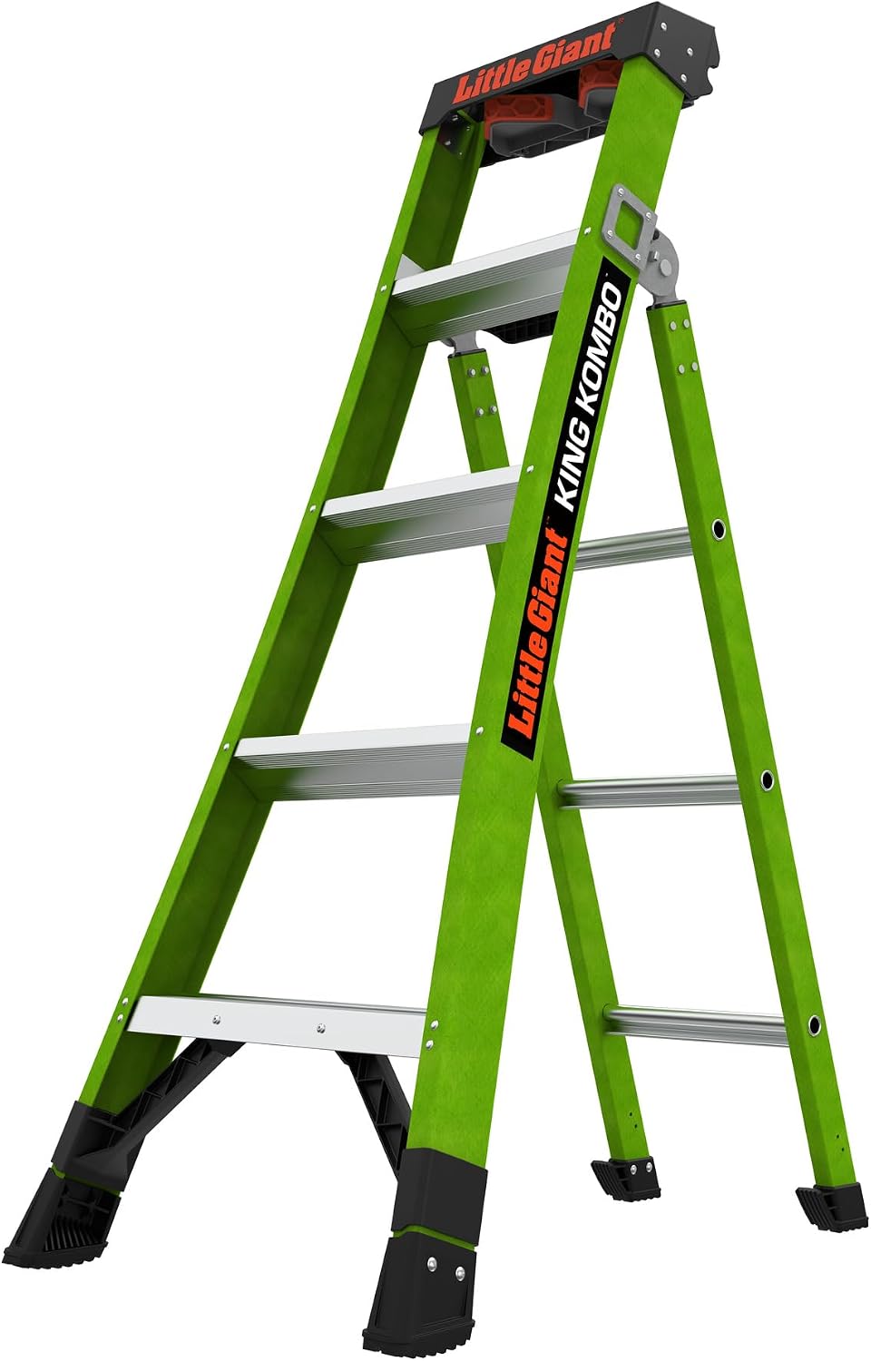 Little Giant King Kombo, 6 ft Fiberglass Multi-Position Ladder, 13906-001