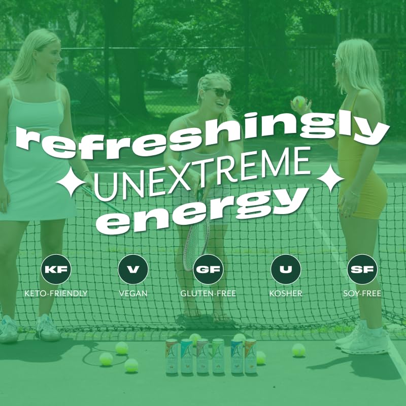 ASPIRE® Raspberry Acai, Healthy Energy Drink 80mg Natural Caffeine, Zero Sugar No Carbs Keto Friendly, 12 Pack Green Tea Sugar Free Drink Low Caffeine Zero Calorie
