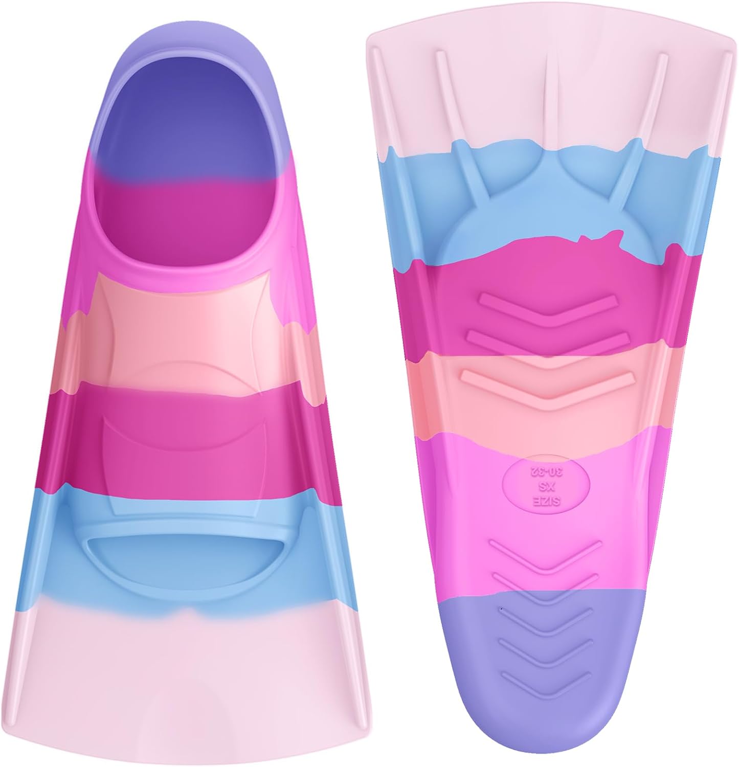 Gintenco Swim Fins, Adults & Kids Swim Training Fins for Lap Swimming