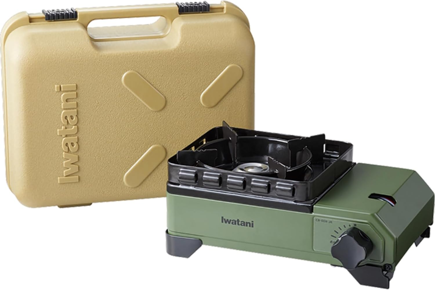 Iwatani Body: Steel Plate, Cassette Stove, Tough Maru Jr. Made in Japan, Dutch Oven, Olive