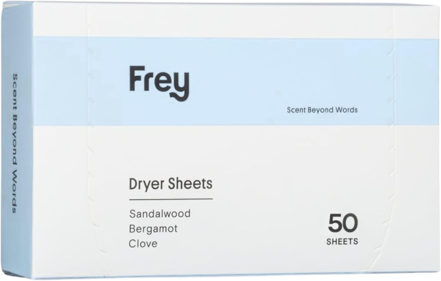 FREY Naturally Scented Dryer Sheets, 2-Pack, Cedar Grove