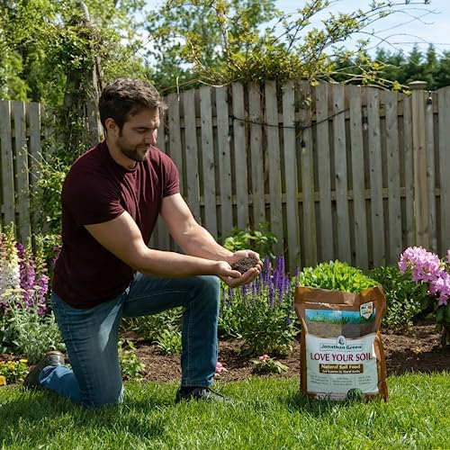 Jonathan Green (12191) Love Your Soil, Soil Food for Lawns in Hard Soils - Soil Amendment for Grass & Vegetable Gardens (15,000 Sq. Ft.)