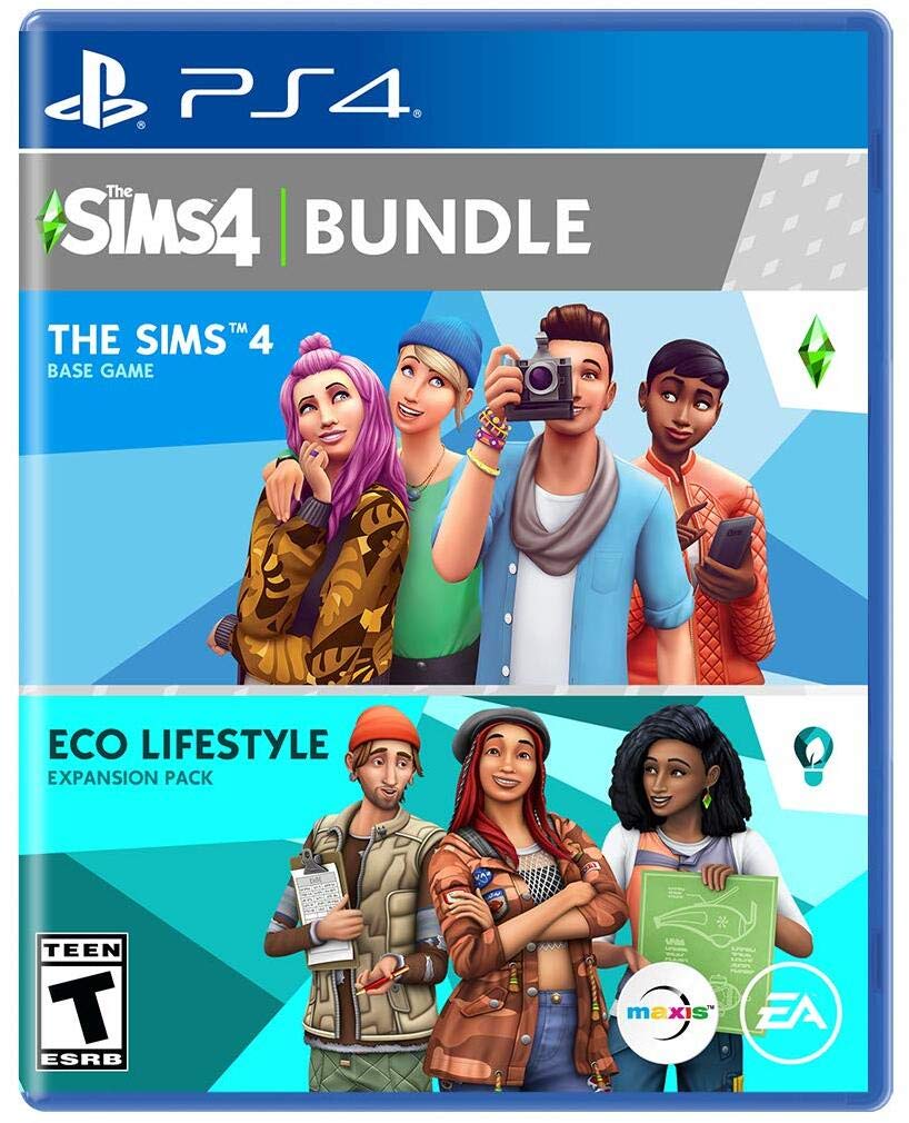 The Sims 4 Plus Eco Lifestyle Bundle - PlayStation 4