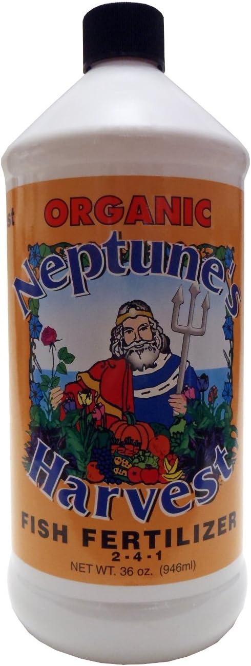 Neptune's Harvest Organic Fish Fertilizer 36-Oz Bottle