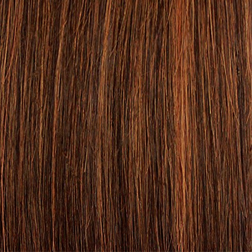 BOBBI BOSS Human Hair Wig - MH1212 CUTIE (#F4/30 - Medium Brown/Auburn)