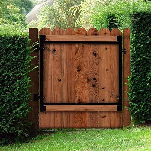 Adjust-A-Gate 2-Pack Anti-Sag Original Wide Width Full-Frame Gate Kit, Fits 60-90" Opening