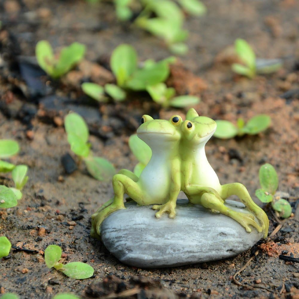 Top Collection Miniature Fairy Garden and Terrarium Statue, Mini Dragon, Green