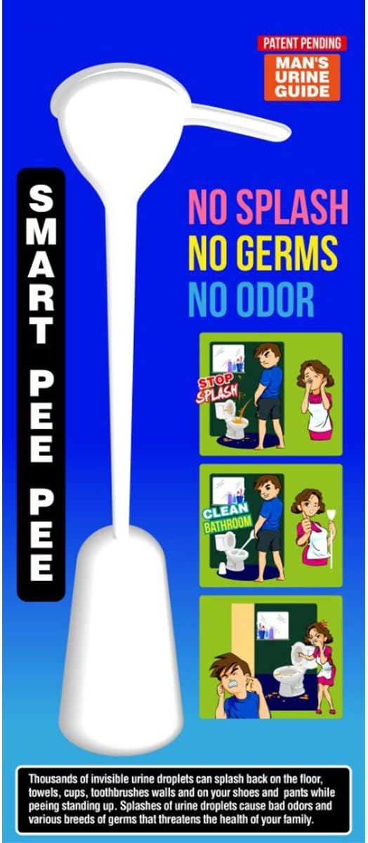 Worltra Smart Pee Pee Men Urine Device No Splash Pee Clean Toilet Lavatory