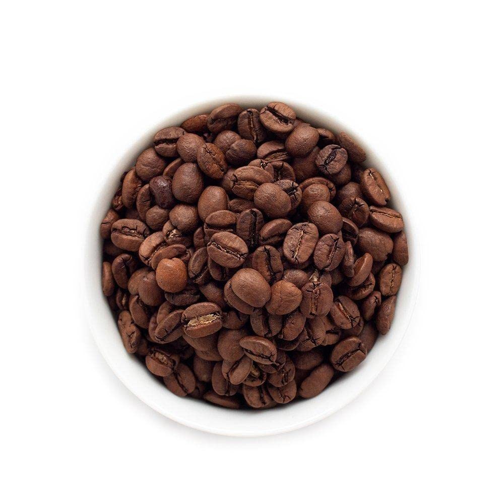 Fresh Roasted Coffee, Dark Brazil Whole Bean Coffee, Med-Dark Roast, Kosher, 5 lb (80 oz)