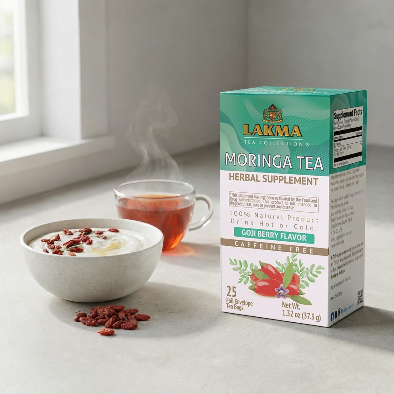 HYLEYS Lakma 14 Day Weight Loss Kit Green Tea - 42 Tea Bags