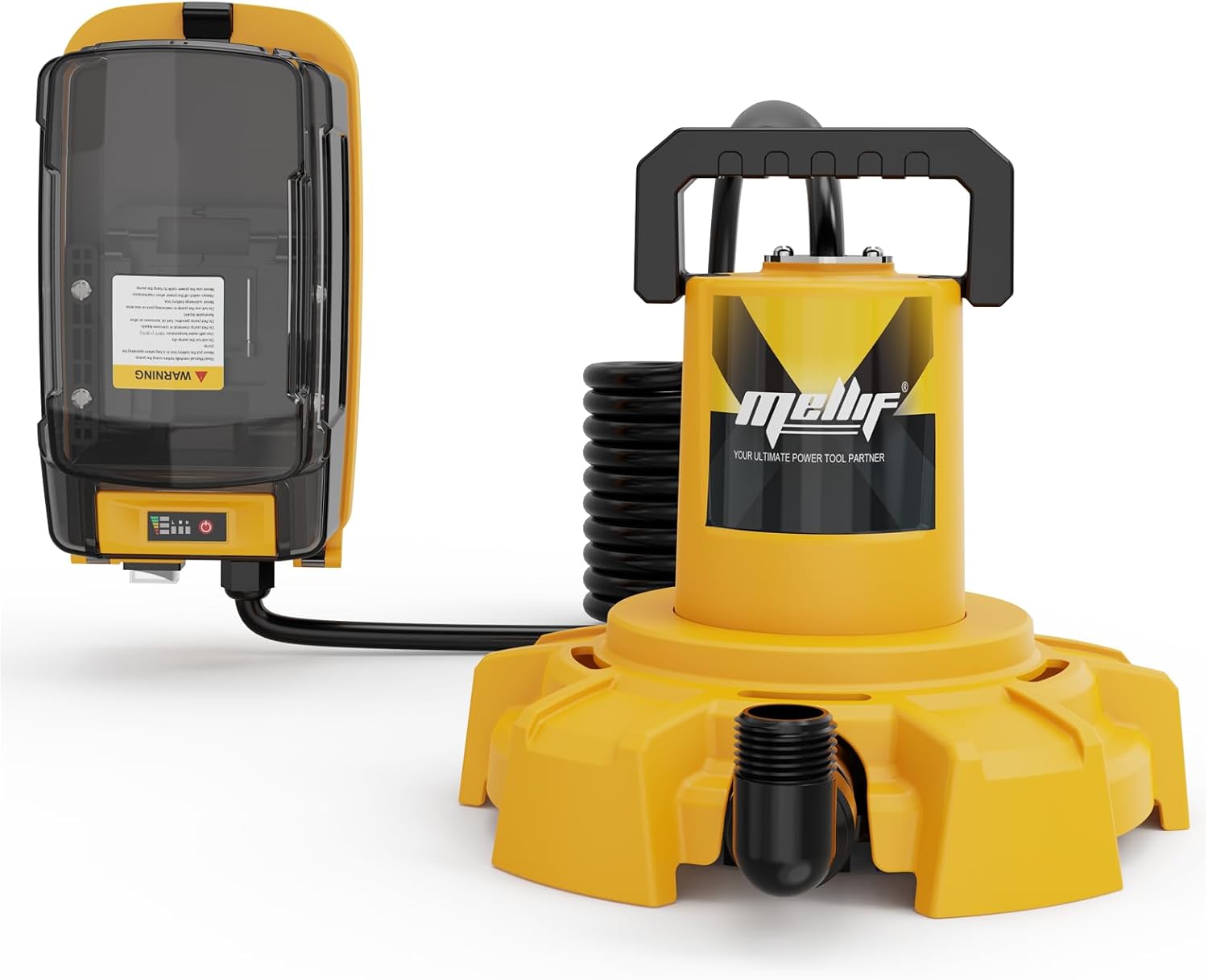 Cordless Submersible Sump Pump Compatible with Dewalt 20V/60V MAX Battery | Tool Only