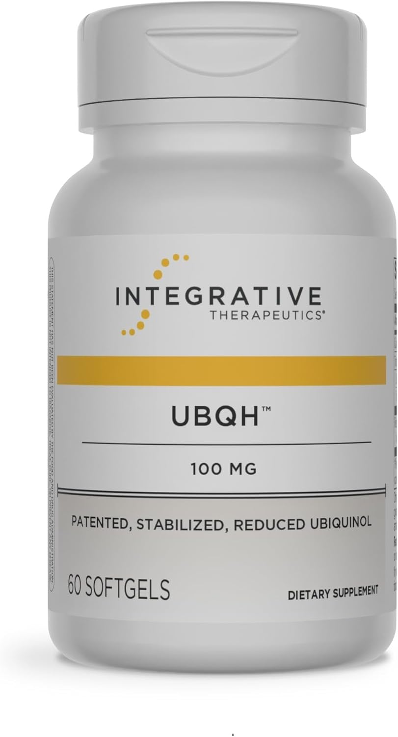 Integrative Therapeutics UBQH (100 mg) - Cellular Energy Support Supplement* - Dairy-Free - 60 Softgels (60 Servings)