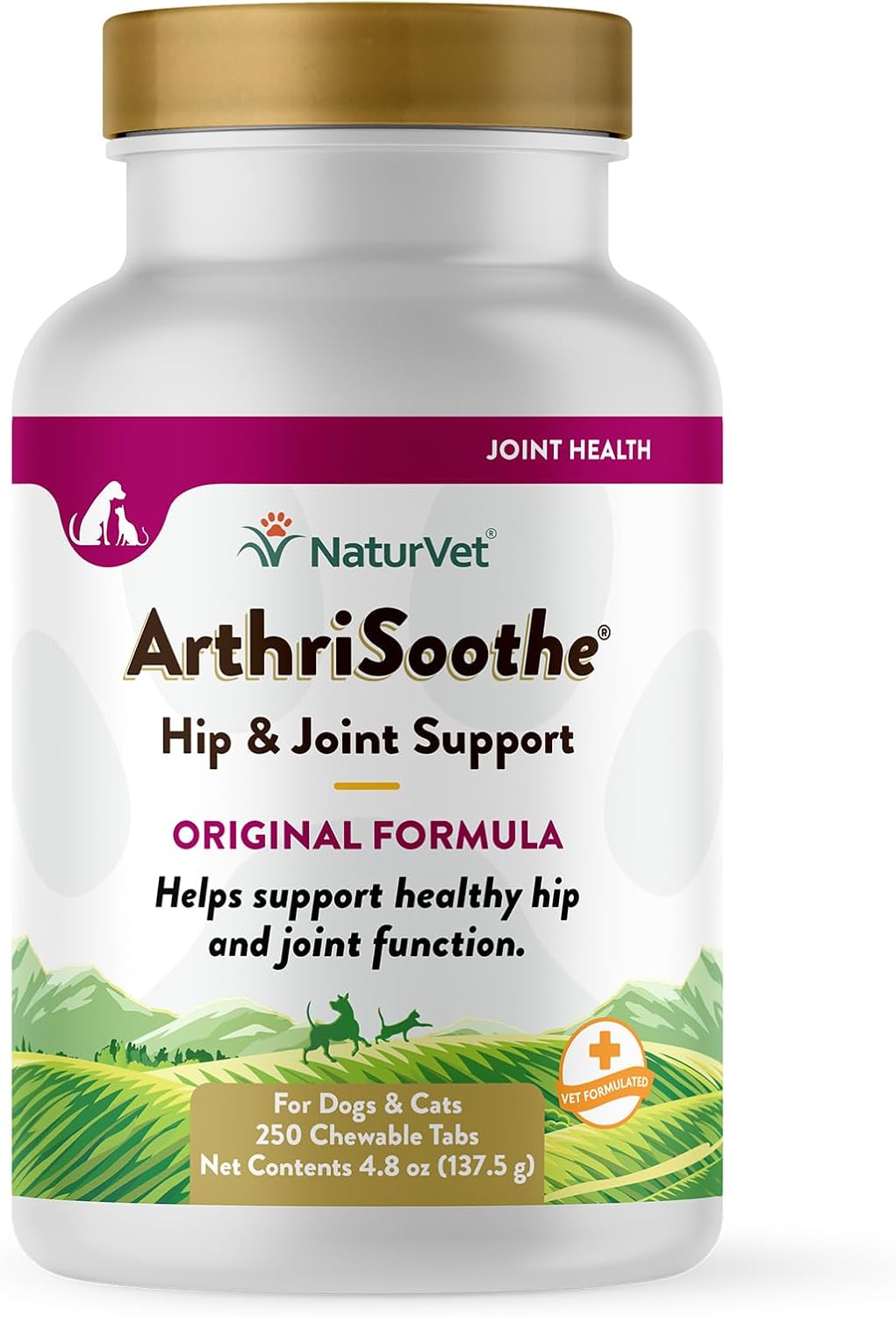NaturVet – Senior Wellness Hip & Joint Advanced Plus Omegas | Help Support Your Pet’s Healthy Hip & Joint Function | Supports Joints, Cartilage & Connective Tissues | 120 Soft Chews