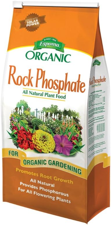 Espoma Organic Rock Phosphate All Natural Plant Food Promotes Root Growth