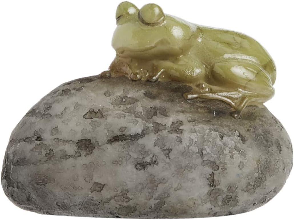 Top Collection Miniature Fairy Garden and Terrarium Statue, Mini Dragon, Green