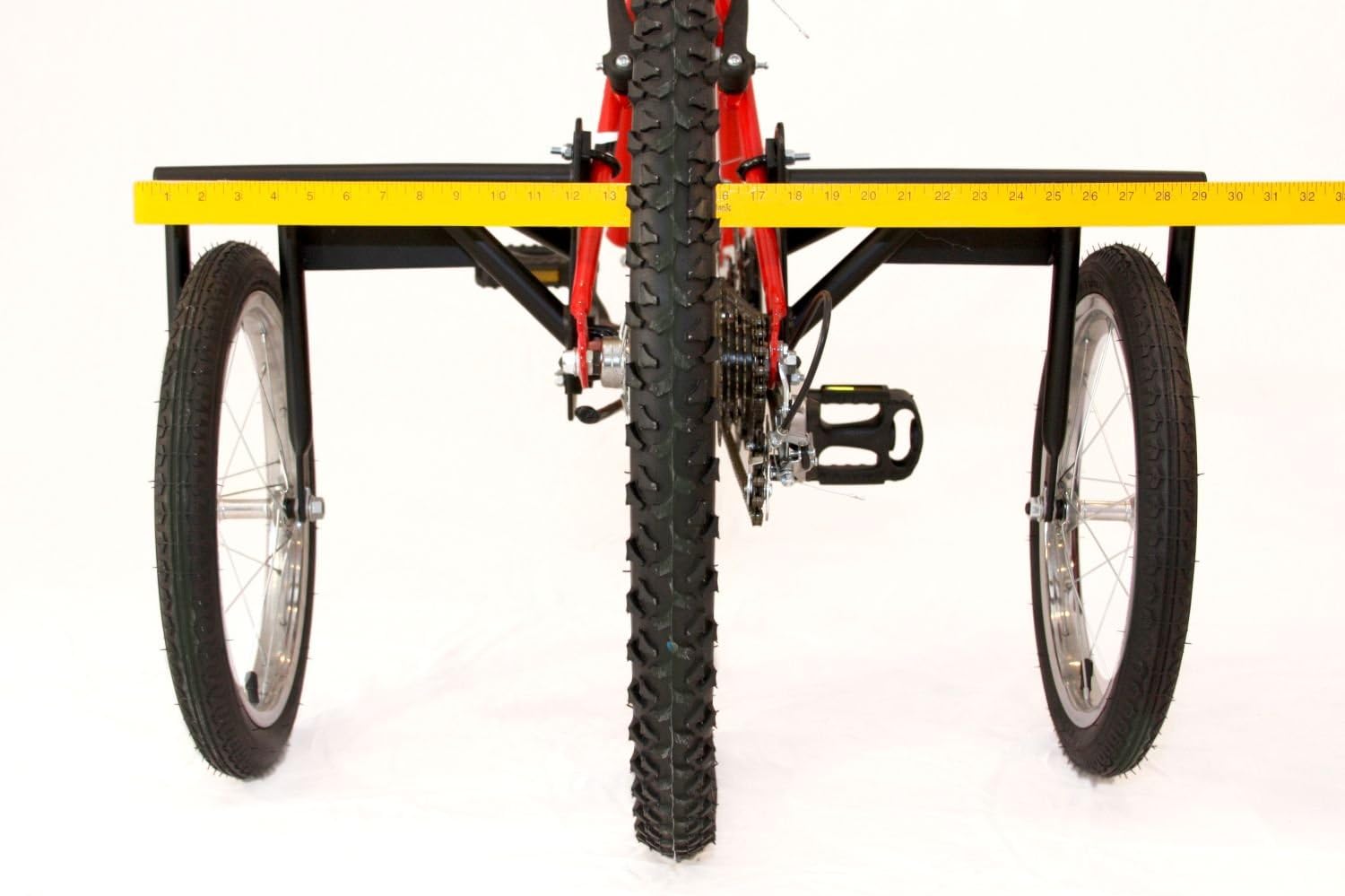 TITAN Bike USA Heavy-Duty Adult Training Wheels – Patented Stabilizer Kit for 24"–27" Bicycles, Supports 250+ lbs