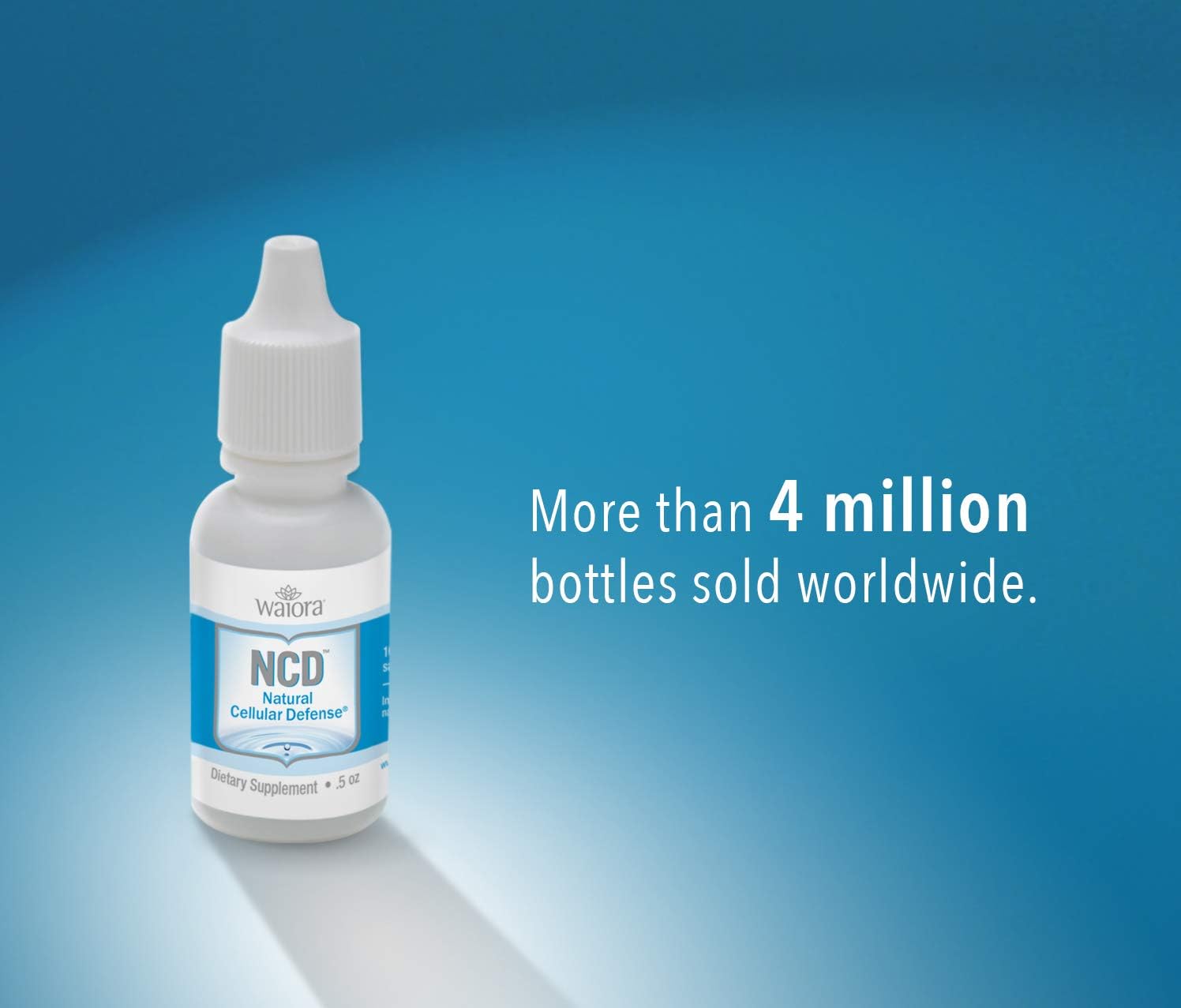 Natural Cellular Defense (NCD) Liquid Supplement, Advanced Mineral & Botanical Formula, Daily Immune & Cellular Wellness, Easy Absorption Drops