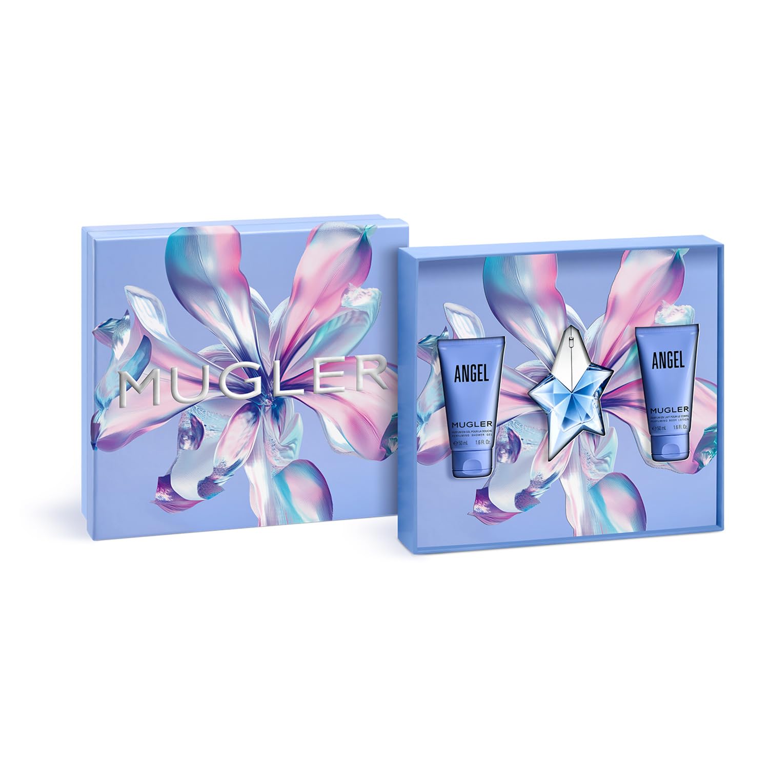 Mugler Angel Eau de Parfum - Long Lasting Ambery Gourmand Perfume for Women | Fragrance with Bergamot, Praline & Patchouli - Long Lasting Womens Gourmand Scent - Perfect for Everyday Wear - Refillable