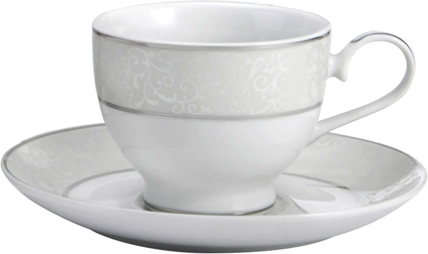 Mikasa Regent Bead 40-Piece Porcelain Dinnerware Set, Service for 8