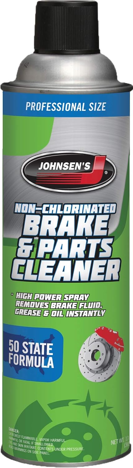 Johnsen's 2417C-12PK California VOC Compliant Non-Chlorinated Brake Parts Cleaner - 13 oz., (Pack of 12)