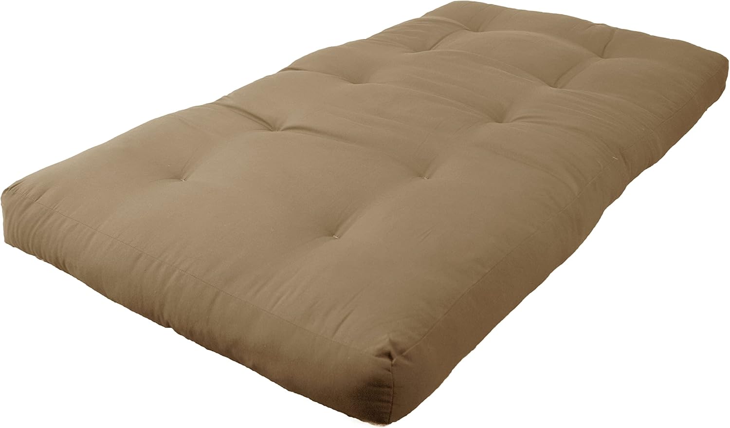 Blazing Needles Renewal 6" Twill Futon Mattress, Queen, Sage