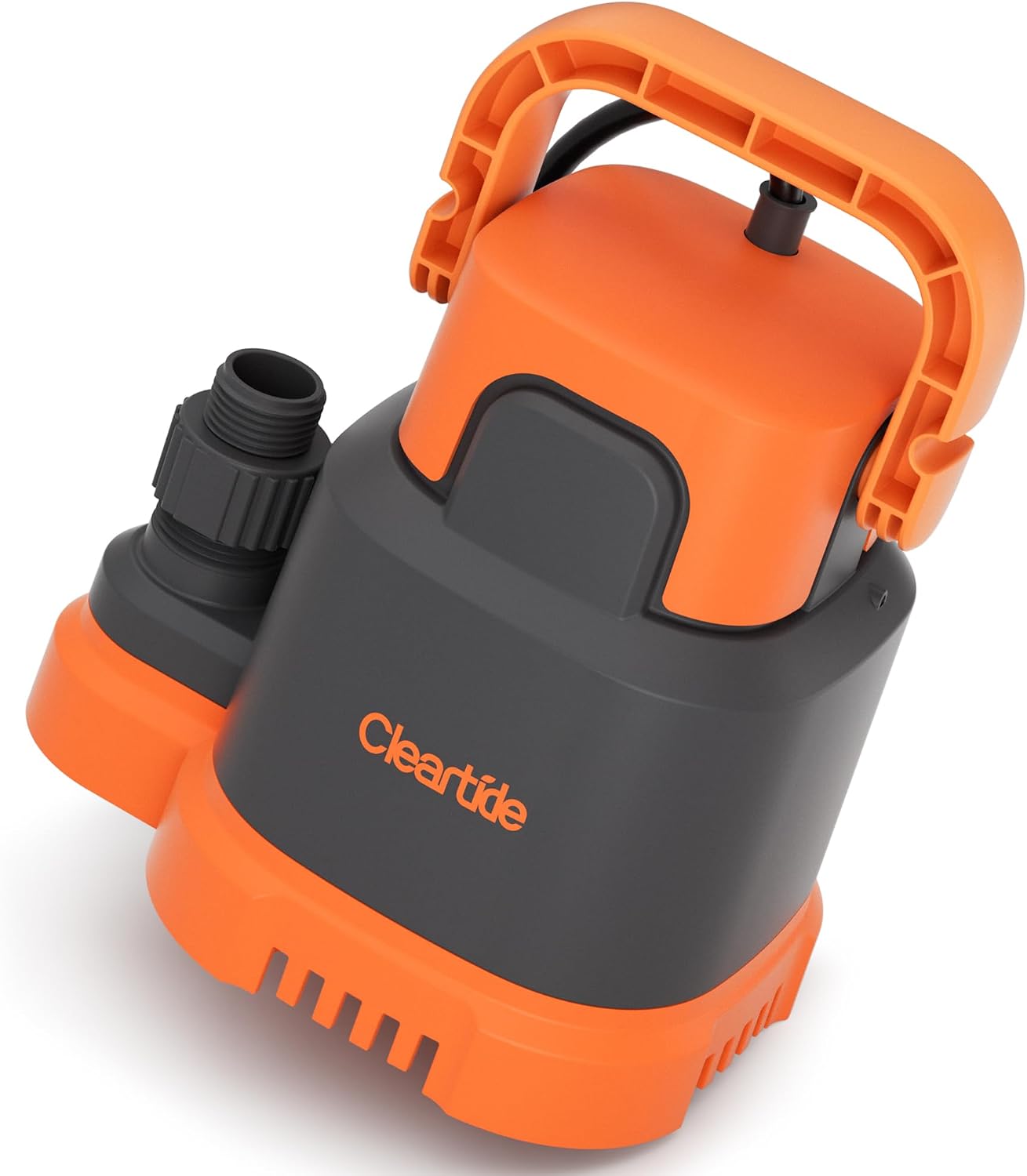 Submersible Utility Water Pump, 2400 GPH Portable Sump Pump with Copper Motor, Plug and Work for Pond, Garden Watering, Pool Transfer, Hot Tub Emptying