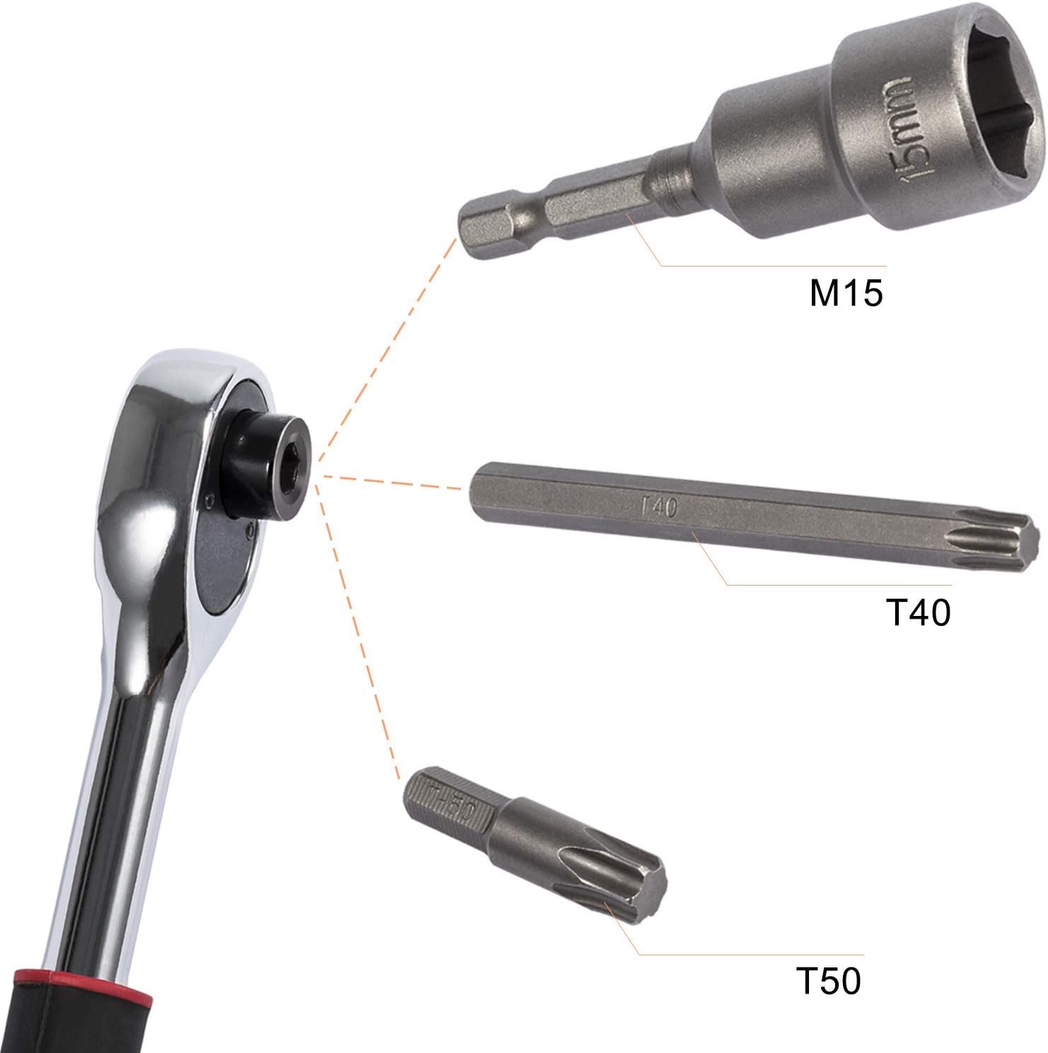Torx Tool Kit for Jeep Wrangler Hard Top & Door Installation Removal
