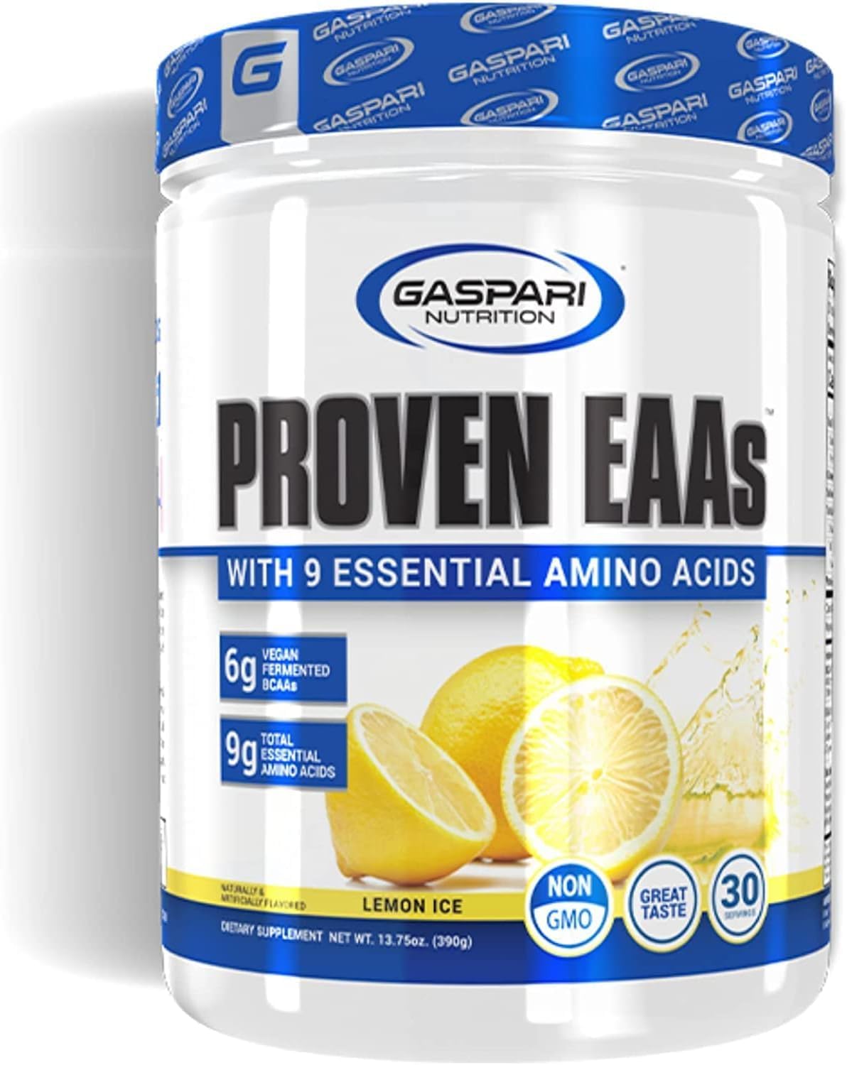 Gaspari Nutrition Proven EAAs, Vegan Fermented EAAs, Enhances Recovery & Replenishes Electrolytes, Non GMO (30 Servings, Guava Nectarine)