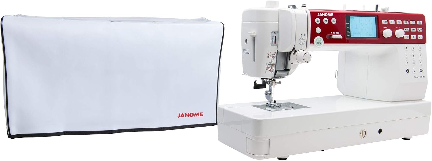 Janome MC6650 Sewing and Quilting Machine with Exclusive Bonus Bundle