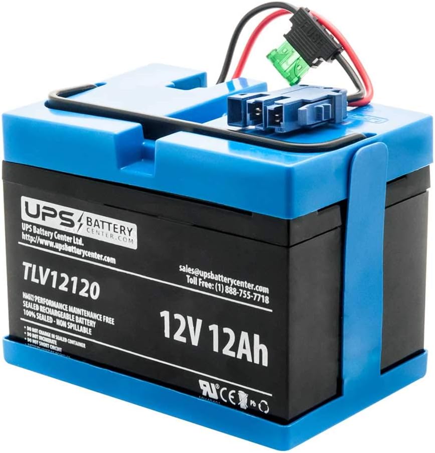UPSBatteryCenter Compatible Replacement for Peg Perego 12V John Deere Gator Battery