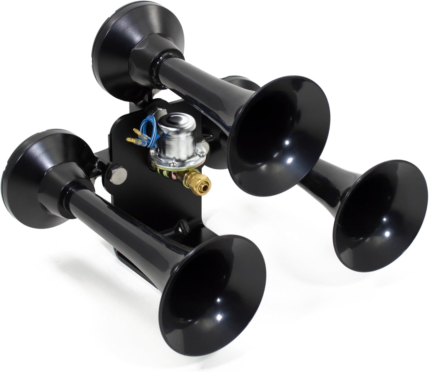 Hornblasters Bandit 228H 2-Gallon All-In-One Air Horn Kit - 3 Trumpets - Easy Install
