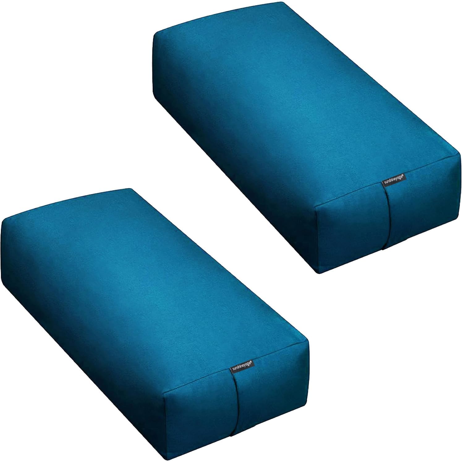 Firm Large Yoga Bolster, 24x12x6in
