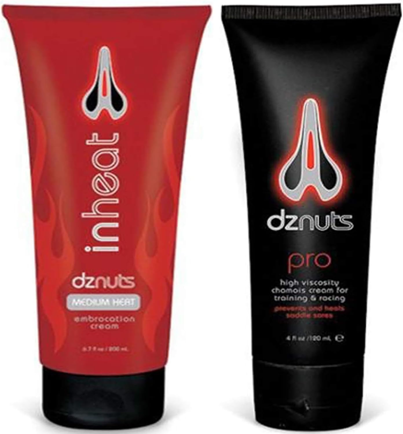 dznuts Men's Pro Chamois Cream, Anti -Chafing Cream for Saddle Sores, Chafing, Rubbing, Inner Thighs Friction for Cyclists, Runners, Triathletes
