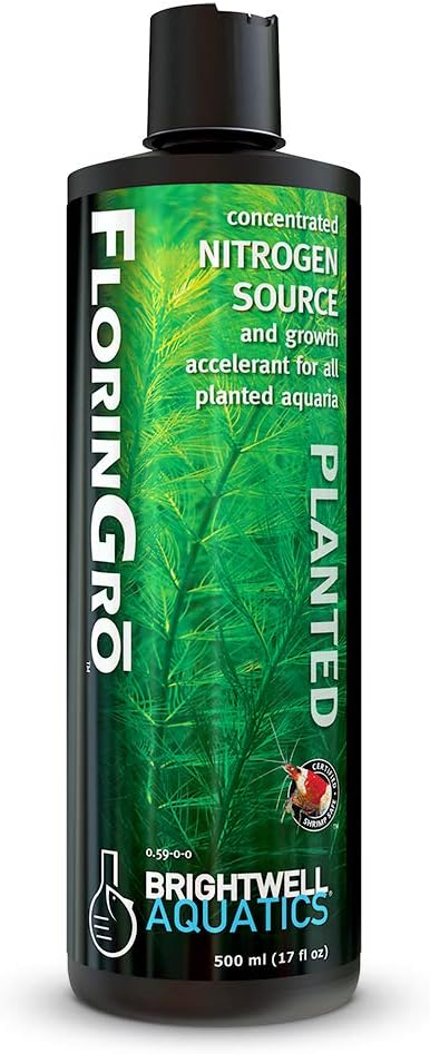 Brightwell Aquatics FlorinGro Nitrogen Fertilizer for Tanks, 500ml