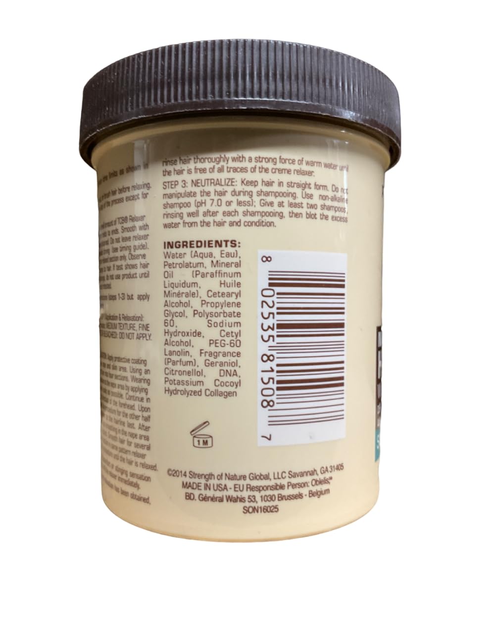 TCB Hair Relaxer 7.5 oz. Super Jar