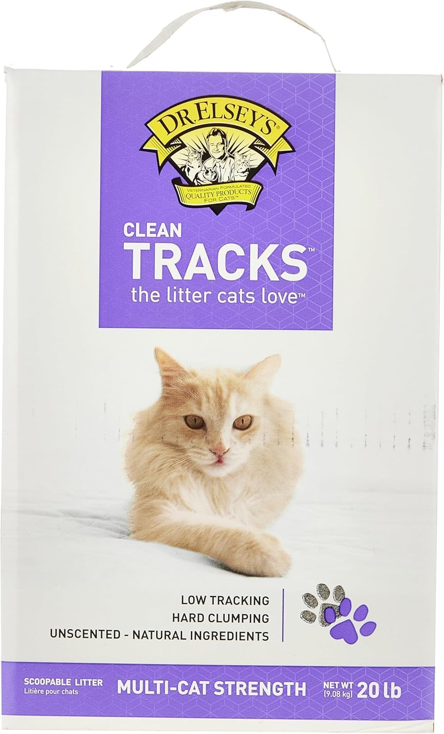 Dr. Elsey's® Clean Tracks Clumping Clay Cat Litter 40 lb. Bag