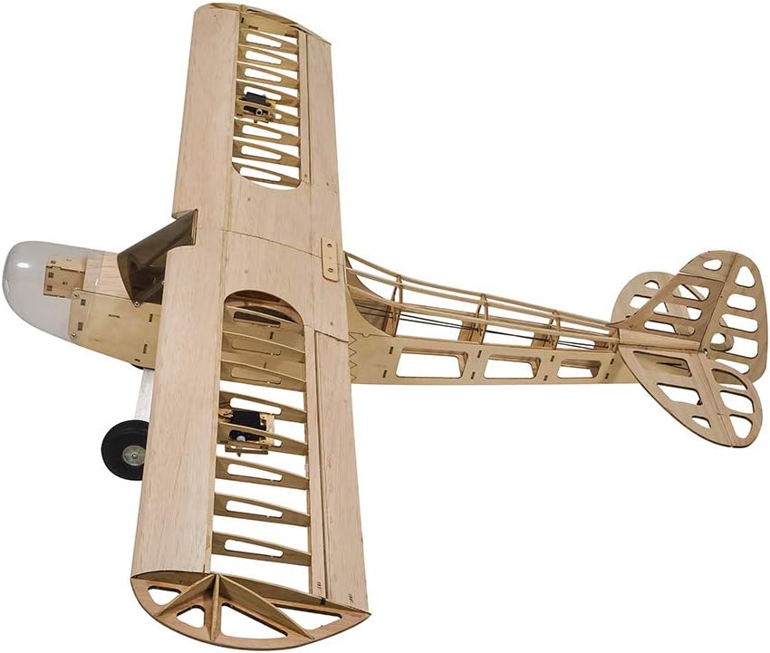 Viloga RC Balsa Airplane Kit Piper Cub J3, Laser Cut 46" Wooden Model Airplanes Kits to Build for Adults