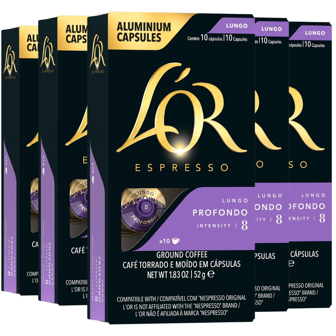 L'OR Espresso Capsules, Medium Roast, Chocolate, 10 Capsules