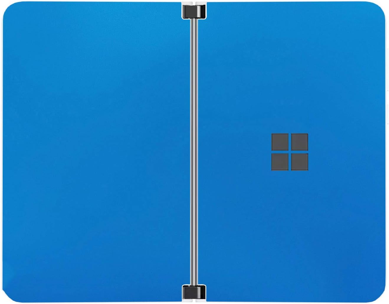 SopiGuard Sticker for Surface Duo Phone Edge-to-Edge Precision Vinyl Skin Wrap (Leather Textured)