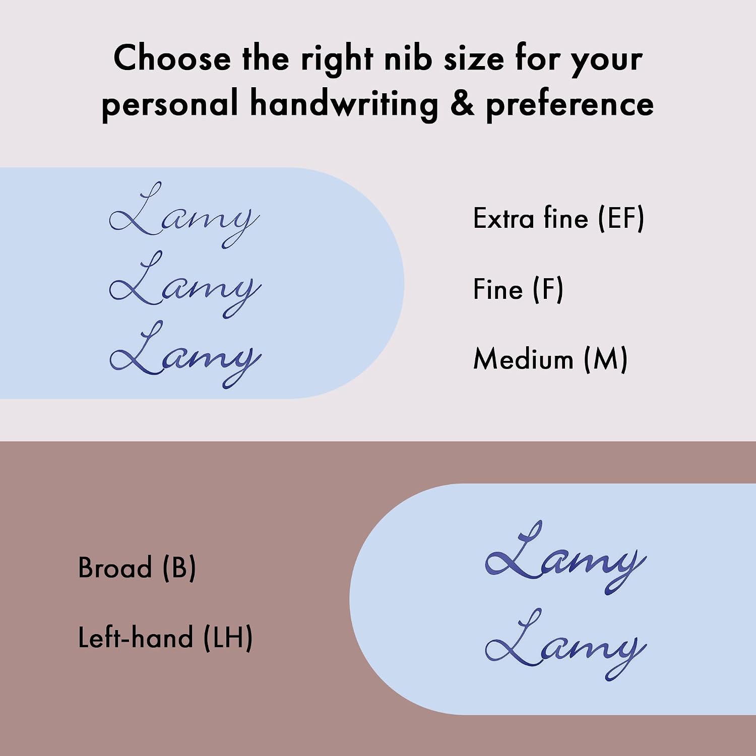 LAMY AL-star black - Fountain Pen with ergonomic grip & black Left-Handed steel nib (LH) in size M - lightweight aluminum body - including LAMY T 10 blue cartridge