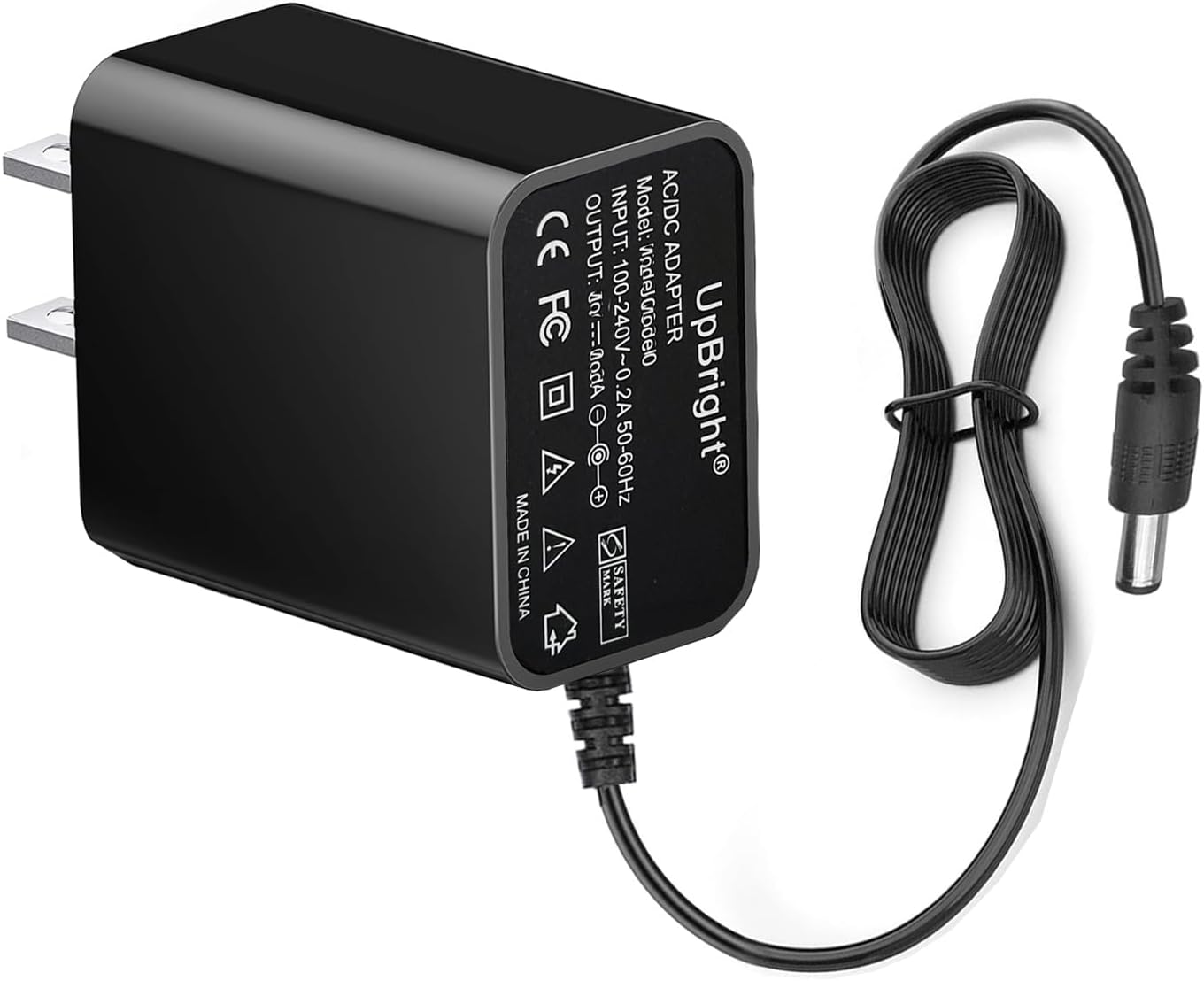 UpBright 9V AC/DC Adapter Compatible with Hyper Tough 7046 HT HT7046 FSI 60-625 2500-Lumen Li-Ion LED Lithium-Ion Rechargeable Battery Work Light
