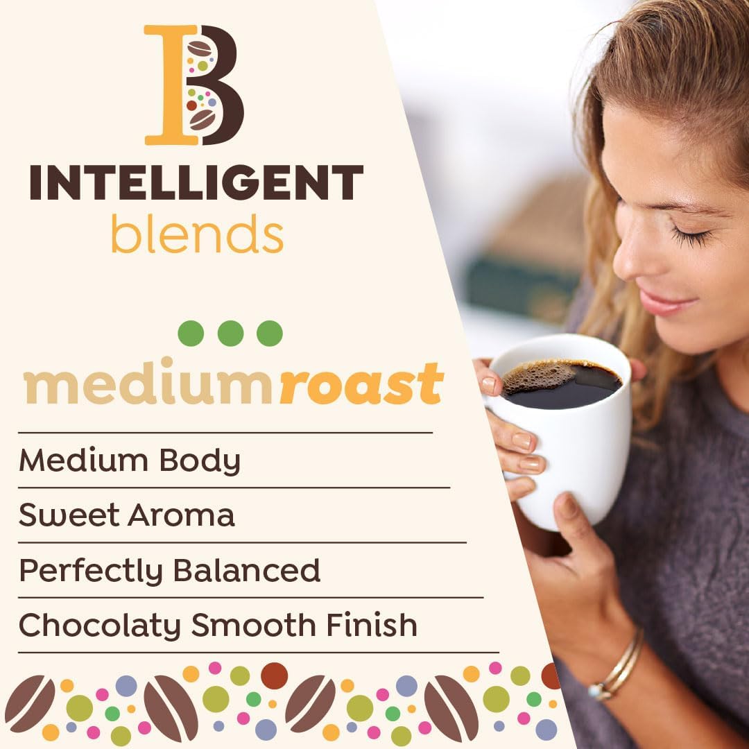 Intelligent Blends Dark Roast Coffee Pods 100ct Keurig Compatible