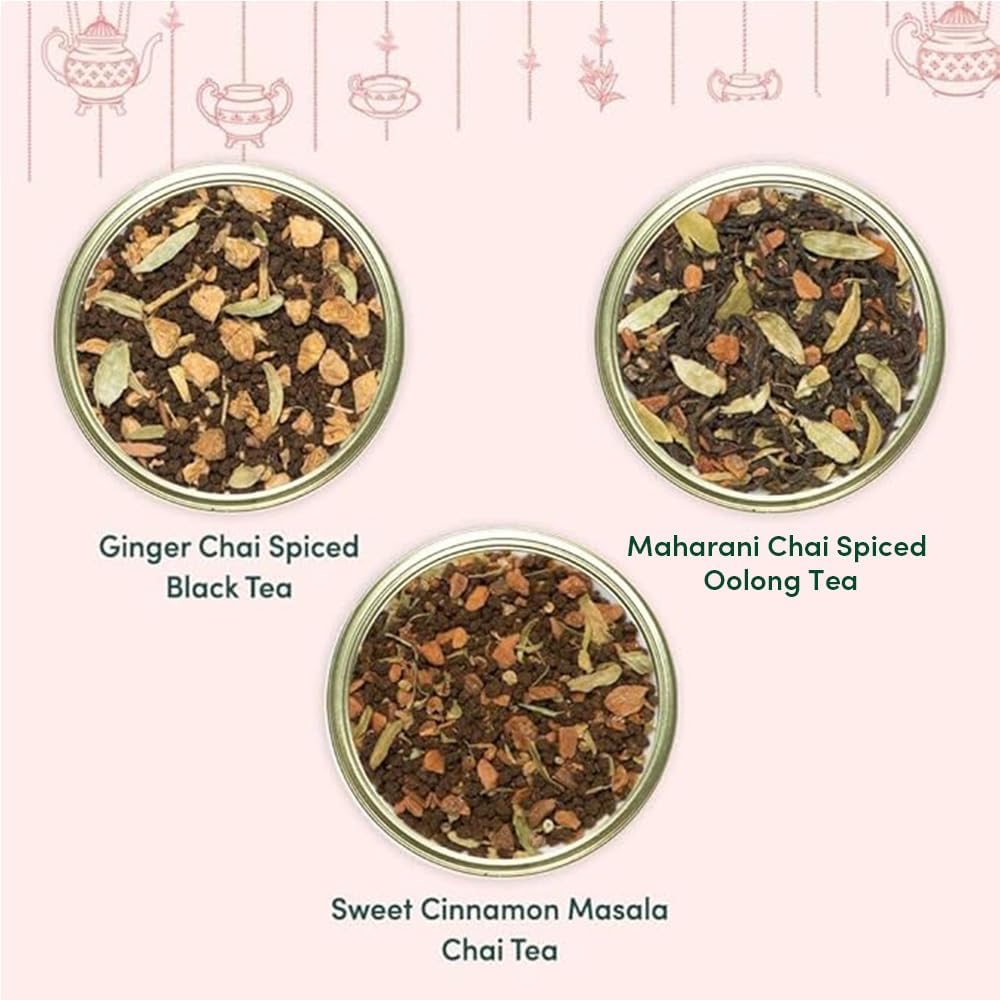 VAHDAM Assorted Green Tea Loose Leaf Tea Gift Set (10 Flavors) | Loose Leaf Green Tea Collection | Includes Himalayan Green Tea Varieties | Packed in Resealable Ziplock Pouches