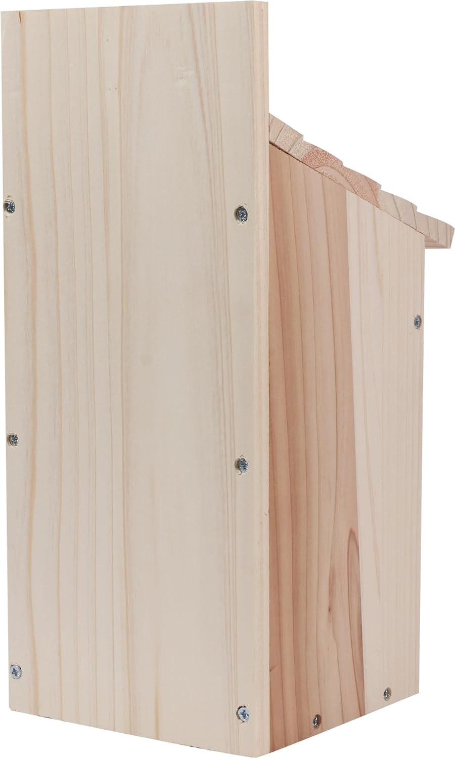 Cedar Blue Bird Box House,Hummingbird Wren Chickadee House, Assembled,1Pcs