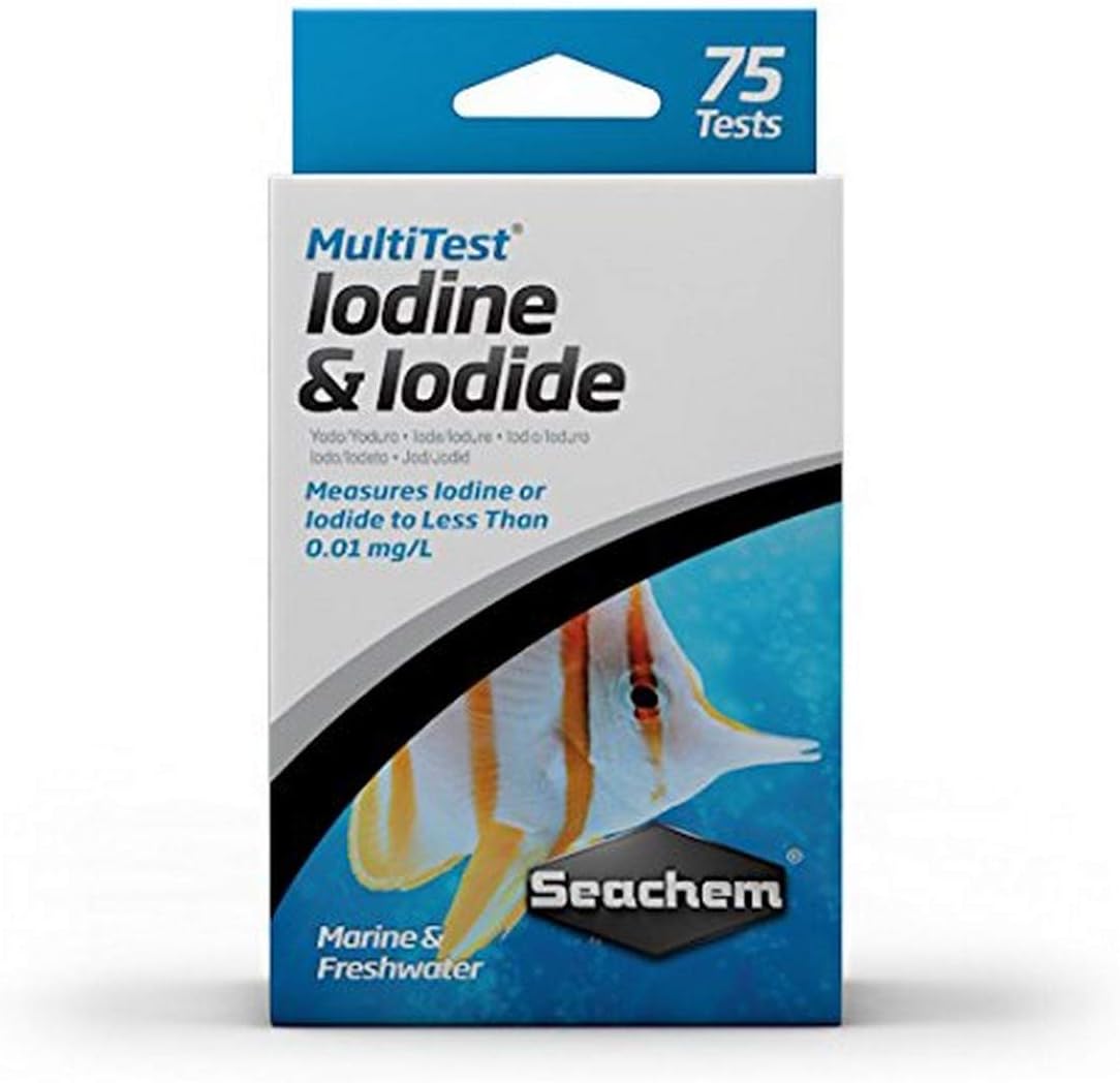 Seachem MultiTest Iodine and Iodide Test Kit