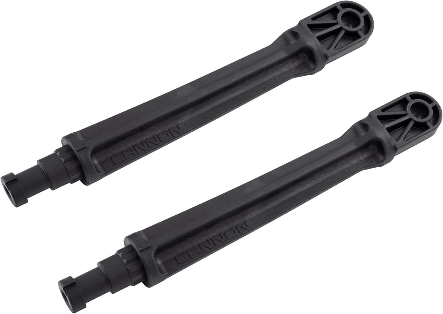 Cannon Three-Position Adjustable Rod Holder Extension Posts – 2-Pack, 6", Boat Accessory