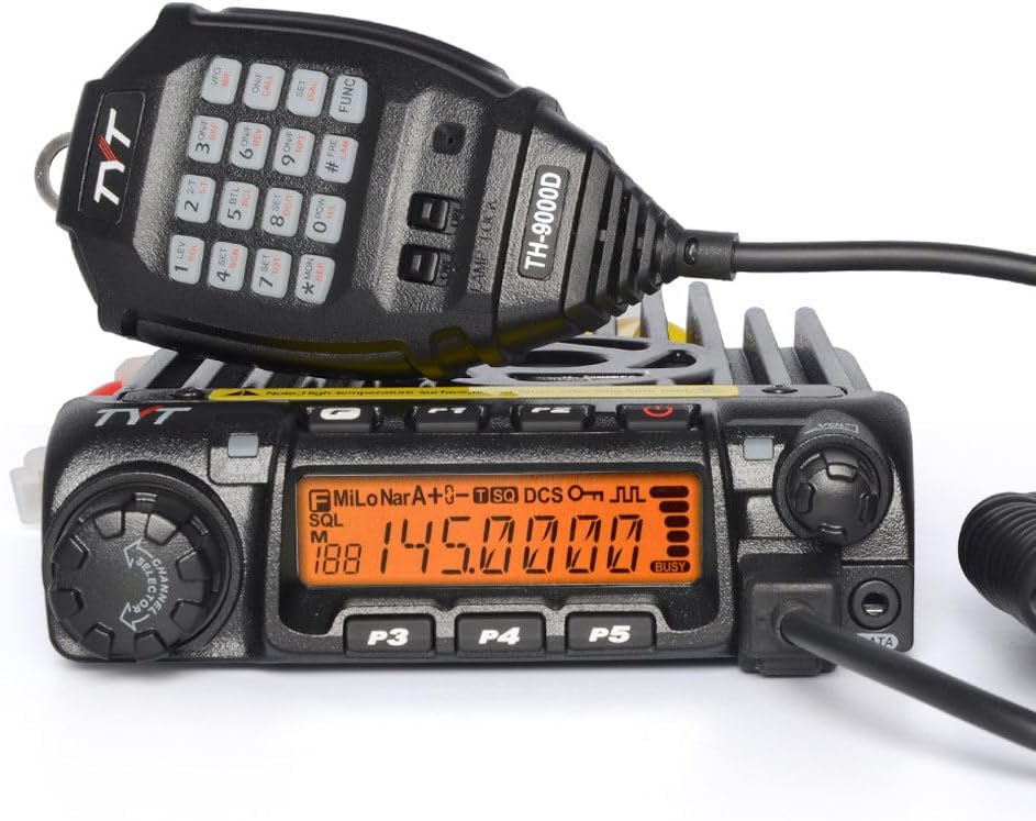 Tyt Th-9000d Vhf Mono Band Mobile Transceiver 65 Watt 200 Channel 8 Group Scrambler Car Truck Amateur Radio | 65 Watt 200 Channels 8 Group Scrambler
